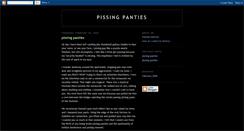 Desktop Screenshot of pissing-panties.blogspot.com