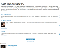 Tablet Screenshot of juliavidaarredondo.blogspot.com