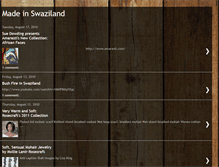 Tablet Screenshot of madeinswaziland.blogspot.com