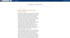 Desktop Screenshot of benim-bahcem.blogspot.com