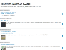 Tablet Screenshot of countess-vanessas-castle-links.blogspot.com