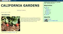 Desktop Screenshot of caligardens.blogspot.com