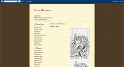 Desktop Screenshot of casamunuera.blogspot.com