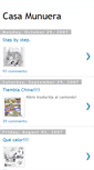 Mobile Screenshot of casamunuera.blogspot.com