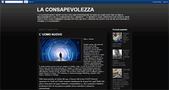 Desktop Screenshot of la-consapevolezza.blogspot.com