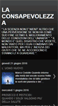 Mobile Screenshot of la-consapevolezza.blogspot.com