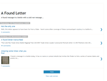 Tablet Screenshot of coldwarletter.blogspot.com