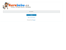 Tablet Screenshot of kerababu2.blogspot.com