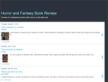 Tablet Screenshot of horrorandfantasybookreview.blogspot.com