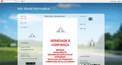 Desktop Screenshot of infoworldfan.blogspot.com