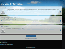 Tablet Screenshot of infoworldfan.blogspot.com