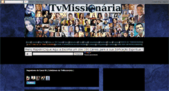 Desktop Screenshot of coletaneasdatvmissionaria.blogspot.com