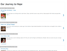 Tablet Screenshot of blazeksjourneytohope.blogspot.com