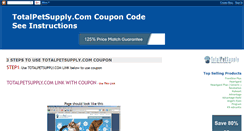 Desktop Screenshot of discount-pet-coupons.blogspot.com