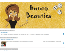 Tablet Screenshot of beautiesthatbunco.blogspot.com