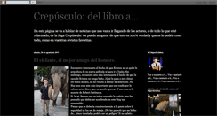 Desktop Screenshot of crepusculodellibroa.blogspot.com