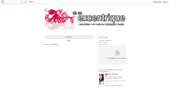 Desktop Screenshot of oh-so-excentrique.blogspot.com