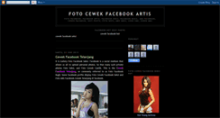 Desktop Screenshot of foto-facebook.blogspot.com