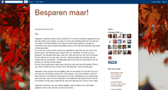 Desktop Screenshot of besparenmaar.blogspot.com