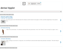 Tablet Screenshot of denisehippler.blogspot.com