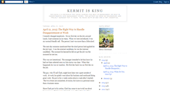 Desktop Screenshot of kermitisking.blogspot.com