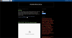 Desktop Screenshot of porrinhocreando.blogspot.com