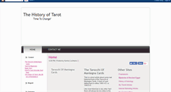 Desktop Screenshot of historyoftarot.blogspot.com
