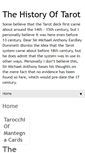 Mobile Screenshot of historyoftarot.blogspot.com