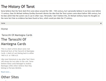 Tablet Screenshot of historyoftarot.blogspot.com