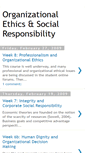 Mobile Screenshot of organizationalethicscsr.blogspot.com