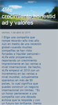 Mobile Screenshot of 4lifecrecimientohonestidadyvalores.blogspot.com