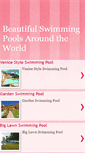 Mobile Screenshot of beautifulswimmingpools.blogspot.com