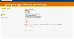Desktop Screenshot of lyse-cipki.blogspot.com