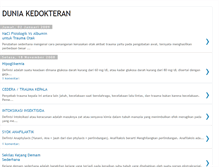 Tablet Screenshot of dunia--kedokteran-e.blogspot.com