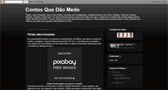 Desktop Screenshot of contosquedaomedo.blogspot.com