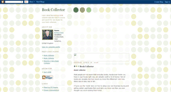 Desktop Screenshot of book-collector.blogspot.com