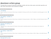 Tablet Screenshot of downtownwriters.blogspot.com