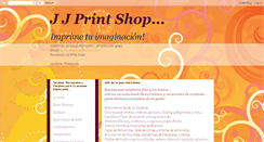 Desktop Screenshot of jjprintshop.blogspot.com