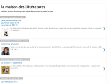 Tablet Screenshot of lamaisondeslitteratures.blogspot.com