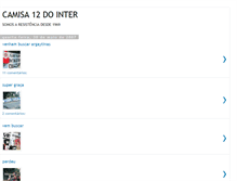 Tablet Screenshot of camisa12dointer.blogspot.com
