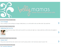 Tablet Screenshot of bellymamas.blogspot.com