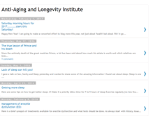 Tablet Screenshot of anti-aging-longevity-institute.blogspot.com