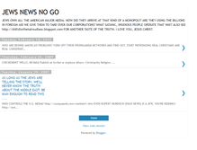 Tablet Screenshot of jewsnewsnogo.blogspot.com