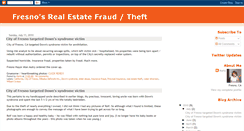 Desktop Screenshot of fresnorealestatefraudtheft.blogspot.com