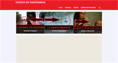 Desktop Screenshot of fantasmasdevideos.blogspot.com