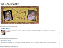 Tablet Screenshot of fortney-family.blogspot.com