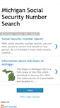 Mobile Screenshot of michigan-socialsecurity-number-search.blogspot.com