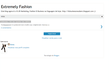 Tablet Screenshot of extremelyfashion.blogspot.com