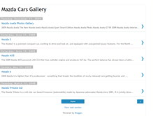 Tablet Screenshot of mazda-cars-gallery.blogspot.com