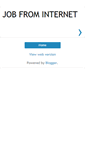 Mobile Screenshot of jobfrominternet.blogspot.com
